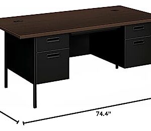 HON Desk, Brown