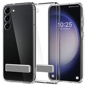 spigen ultra hybrid s designed for galaxy s23 plus case (2023) - crystal clear