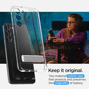 Spigen Ultra Hybrid S Designed for Galaxy S23 Plus Case (2023) - Crystal Clear