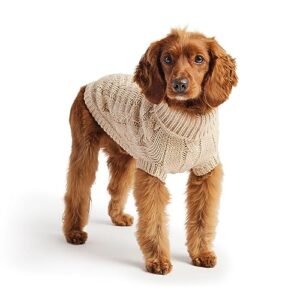 GF Pet Oatmeal Chalet Dog Sweater, Medium