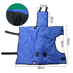 Calf Warm Clothing Oxford Belly Protector Thickened Windproof Clothes Coat Calf Vest Calf Jackets for Farm Animal Calves, Normal Lining