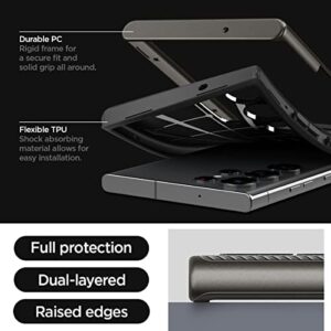 Spigen Neo Hybrid Designed for Galaxy S23 Ultra Case (2023) - Gunmetal