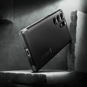 Spigen Tough Armor Designed for Galaxy S23 Ultra Case (2023) - Black