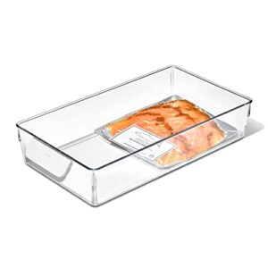oxo good grips fridge organization bin 8 in x 14 in - for cheese, meat, fish and more