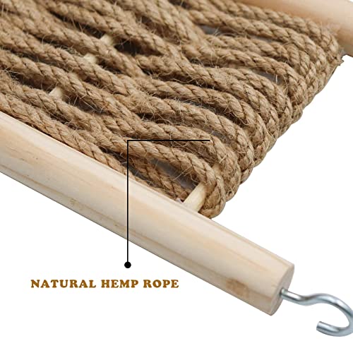 Hermit Crabs Climbing Ladder Bridge, Rope and Wood Reptile Climbing Toy, Small Animals Cage Accessory, Suitable for Lizard Chameleon Hermit Crab Hamster Chinchilla Guinea Pig