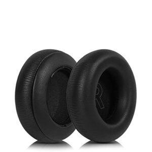 ferbao protein leather replacement earpads cushion cover earmuffs for b&o beoplay h9 3rd gen headphones (black)