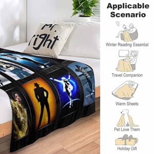 Luxury Throw Blanket Ultra-Soft Micro Fleece Blanket Flannel Blanket for Sofa Bedding Air Conditioning Blanket