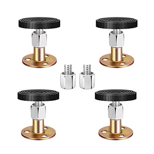 Hazena Headboard-Stoppers for-Wall-Anti-Shake-Tool - Protect The Wall from Banging,Easy Install,4 PCS Adjustable Stabilizer is Applicable for Bed,Sofa,Table etc (1.1-2.5in)