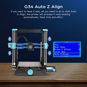 Sovol SV06 3D Printer Open Source with All Metal Hotend Planetary Dual Gear Direct Drive Extruder 25-Point Auto Leveling PEI Build Plate 32 Bit Silent Board Printing Size 8.66x8.66x9.84 inch