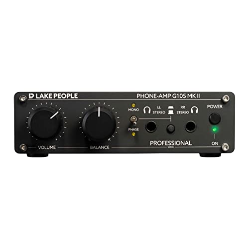 Lake People G105 MK II Compact Studio Headphone Amplifier for 2 Headphones