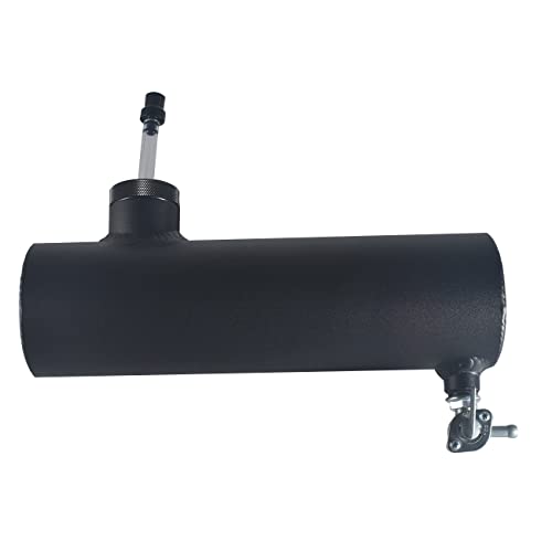 SJVLXHI Black Gas Tank Aluminum Cylinder 10" For Coleman Powersports CT200U BT200X CT200u-ex,For Predator 212cc 196cc/6.5HP Go Kart and Gas Mini Bike