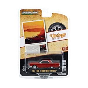 1964 Ford Thunderbird, Red - Greenlight 39100B/48-1/64 Scale Diecast Model Toy Car