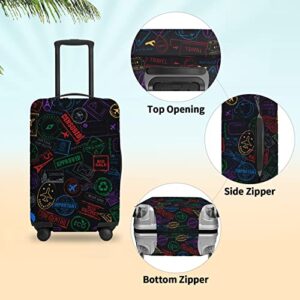 URBEST Luggage Cover Protector Suitcase Anti Scratch Dirt Covers, Fits 18"-22" Luggage Passport Visa