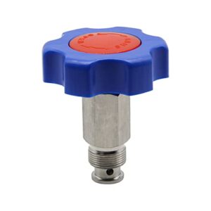 Homhelar Airless Prime Spray Valve, Drain Dump Valve for Graco 390 395 490 495 595 Airless Paint Sprayer Aftermarket Parts