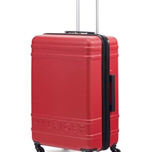 Tommy Hilfiger Lexington Upight Hard Suitcase, Red, 25"