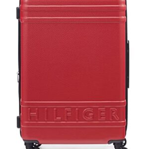 Tommy Hilfiger Lexington Upight Hard Suitcase, Red, 25"