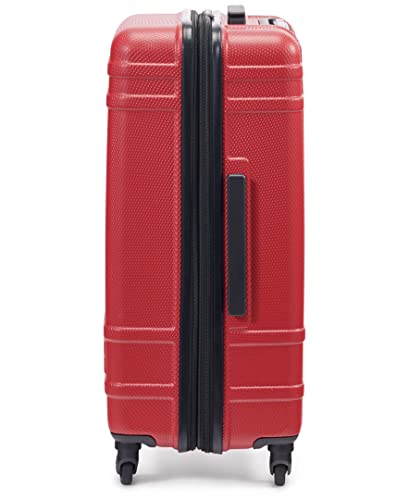 Tommy Hilfiger Lexington Upight Hard Suitcase, Red, 25"