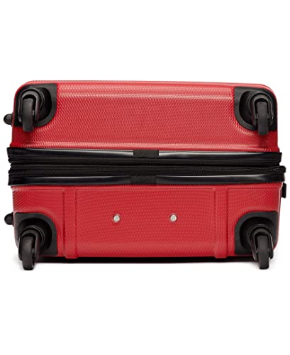 Tommy Hilfiger Lexington Upight Hard Suitcase, Red, 25"