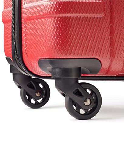 Tommy Hilfiger Lexington Upight Hard Suitcase, Red, 25"