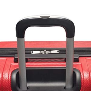 Tommy Hilfiger Lexington Upight Hard Suitcase, Red, 25"