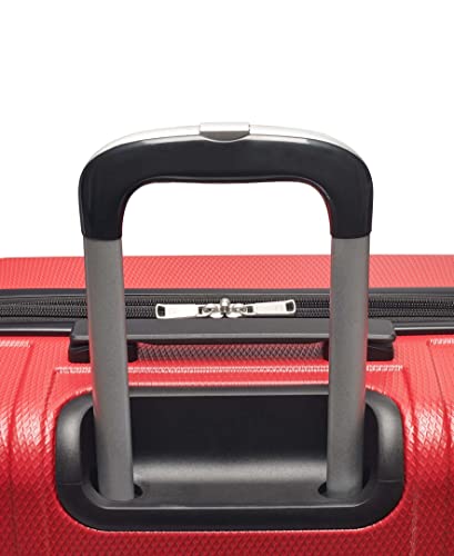 Tommy Hilfiger Lexington Upight Hard Suitcase, Red, 25"