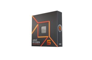 amd ryzen™ 5 7600x 6-core, 12-thread unlocked desktop processor