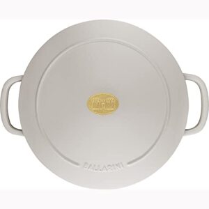 BALLARINI Bellamonte Cast Iron 6-qt Round Dutch Oven - Crema White