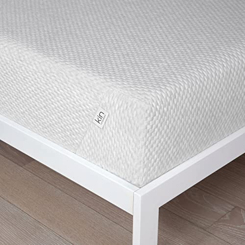 Kin By Tuft & Needle 10-Inch King Amazon Exclusive Mattress, Adaptive Foam Bed in a Box, Sleeps Cool and Supportive, CertiPUR-US, 100-Night Sleep Trial, 10-Year Limited Warranty, White