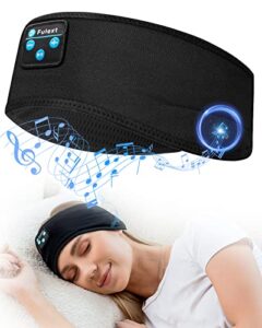 fulext wireless headphones headband for sleeping, bluetooth sleep headphones for side sleepers, soft and lightweight eye mask for sleep, ideal for housework,travel,yoga,workout,running,sports,gift