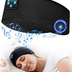 Fulext Wireless Headphones Headband for Sleeping, Bluetooth Sleep Headphones for Side Sleepers, Soft and Lightweight Eye Mask for Sleep, Ideal for Housework,Travel,Yoga,Workout,Running,Sports,Gift