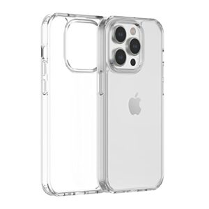 felkin compatible with iphone 14 pro case clear,hard pc with soft edges cover,not yellowing shockproof protective phone case for iphone 14 pro 6.1 inch 2022