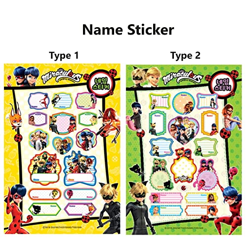 Miraculous Ladybug Sticker Book Multiple Sticker Collection Book Ver.2 ...