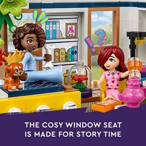 LEGO Friends Aliya's Room Building Set 41740 Collectible Toy Set, Pretend Play Mini Sleepover Party Bedroom Playset, Great Gift for Girls Boys Kids Ages 6+ with Paisley and Aliya Mini-Dolls and Puppy