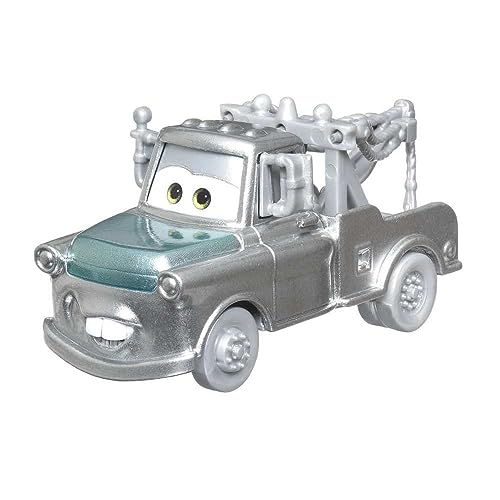 Mattel Disney and Pixar Cars Set of 5 Collectible Character Toy Cars & Trucks Inspired by Disney's 100 Years of Wonder