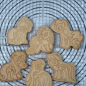 Pinkie Pie Cookie Cutter & Mold Produced by 3D Kitchen Art