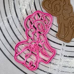 Pinkie Pie Cookie Cutter & Mold Produced by 3D Kitchen Art