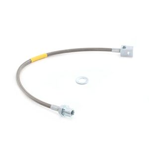 FAPO SHOCK Front and Rear Extended Stainless Steel Brake Lines Compatible With 1971-1991 Chevy C/K 10 15 20 K5 Blazer 4-6" Lift