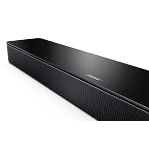 Bose Smart Soundbar 300 Bluetooth Wi-Fi Voice Control, Black Bundle Wireless Surround Speakers and SoundTouch Black, Pair