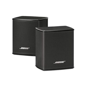 Bose Smart Soundbar 300 Bluetooth Wi-Fi Voice Control, Black Bundle Wireless Surround Speakers and SoundTouch Black, Pair