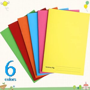 Blank Books for Kids to Write Stories Lined Blank Notebooks for Kids Paperback Books for Journaling Story Lined Paperback Books for Journaling Writing Arts Crafts Children, 5.5 x 8.3 in (18 Pcs)