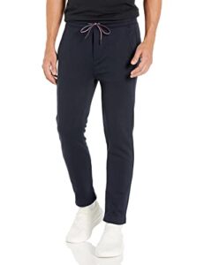 tommy hilfiger men's essential fleece jogger sweatpants, hilfiger navy, xxl