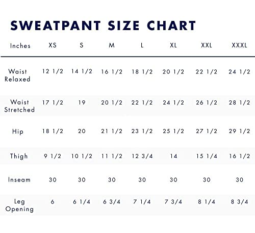 Tommy Hilfiger Men's Essential Fleece Jogger Sweatpants, Hilfiger Navy, XXL
