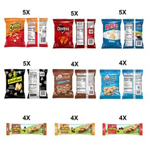 Lunch Box Mix Variety Pack, Frito-Lay Chips, Cookies, and Quaker Chewy Bars, 40 Count