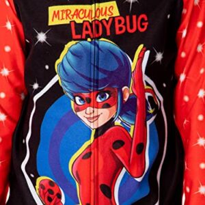 INTIMO Miraculous: Tales of Ladybug & Cat Noir Girls' Character Footless Sleep Pajama (6/6X)