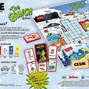 USAOPOLY CLUE: How The Grinch Stole Christmas | Solve The Mystery in This Clue Game
