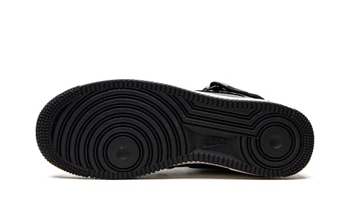 Nike mens Air Force 1 Mid '07 LX, Black/Black/Pale Ivory, 8.5