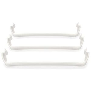 240534701 240534901 refrigerator door shelf rack bar rail compatible with frigidaire kenmore gibson galaxy kelvinator replacement for ap3214631 ps734936 948952 ap3214630 ps734935