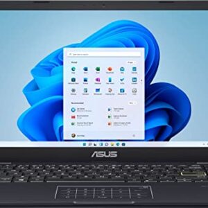 ASUS E410MA 14" Laptop Computer Intel Celeron N4020 1.1GHz Processor; 4GB DDR4 Onboard RAM; 64GB eMMC Storage; Intel UHD Graphics 600