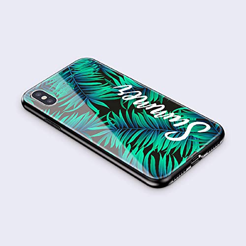 Unique-Custom-Gift Personalized Photo Tempered Glass Phone Case for OPPO R17 Find X2 X3 F17 F9 A72 Reno 8 7 6 Realme 8 Pro, Customize Picture 9H Tempered Glass Back + Soft Silicone TPU Bumper Cover