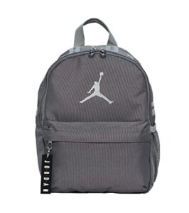 nike air jordan mini backpack, gunsmoke/grey, one size